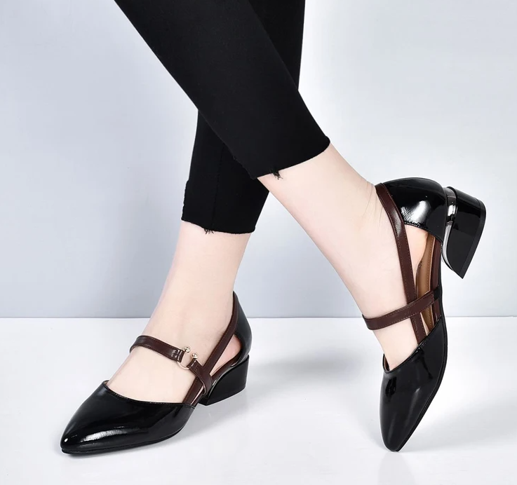 Ballerina™ - Leather Soft Buckle Shoe