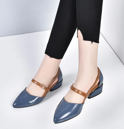 Ballerina™ - Leather Soft Buckle Shoe