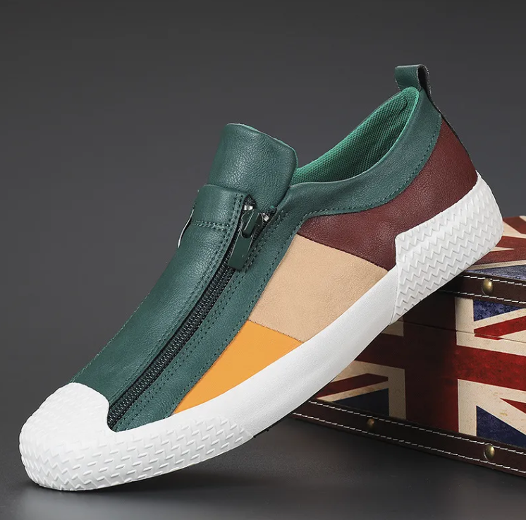 Javier™ - Genuine soft leather sneakers