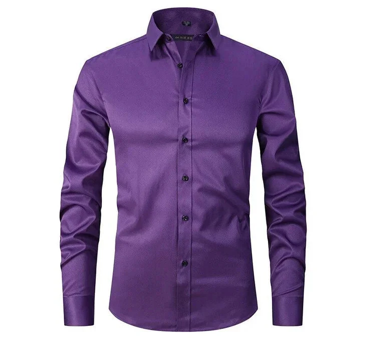 Nicholas™: camicia sartoriale elasticizzata