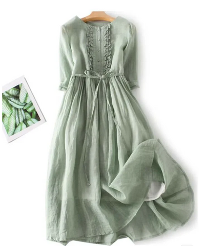 Jasmine™- linen dress