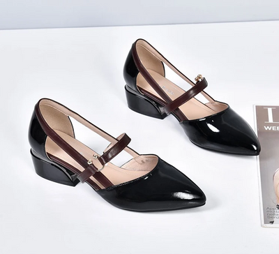 Ballerina™ - Leather Soft Buckle Shoe